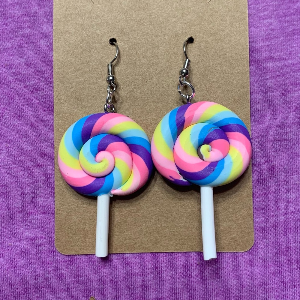 lollipop earrings